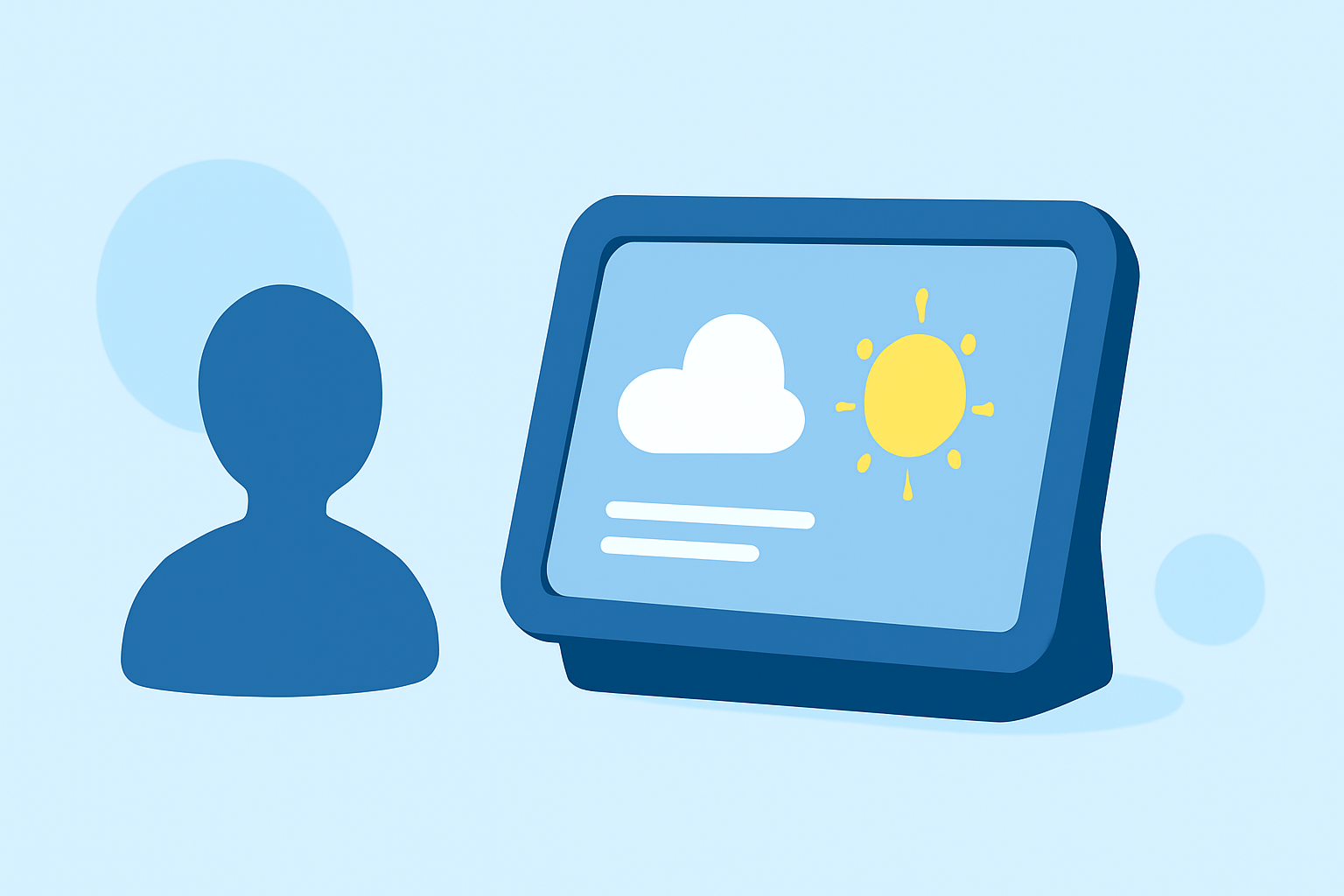 Enhancing School Pickup with Real-Time Weather Updates on Smart Displays