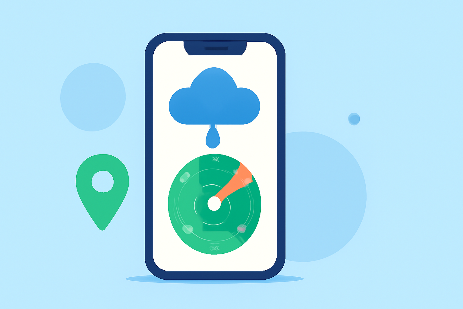 Easy Weather Radar for Travelers on Mobile