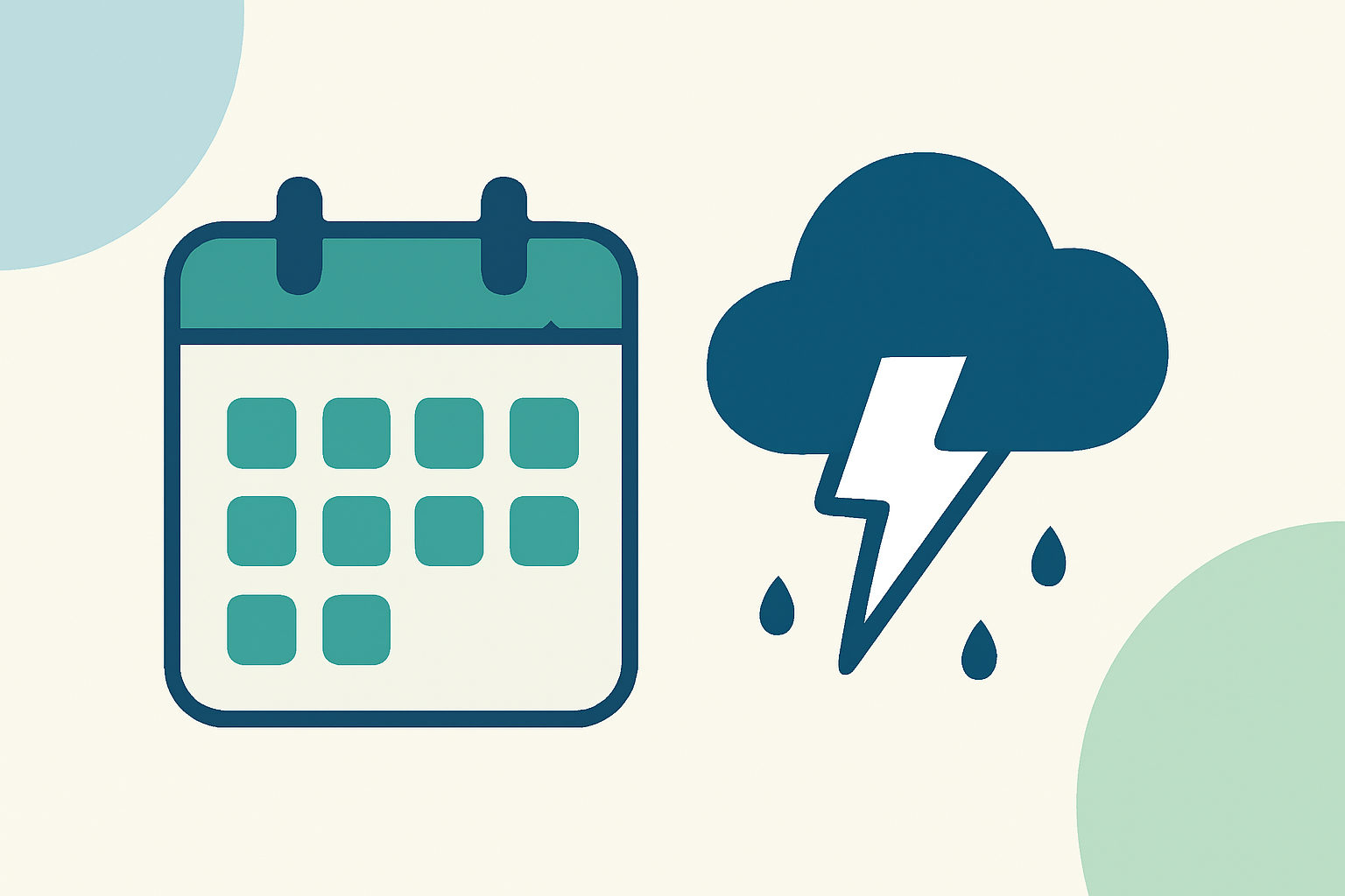 Avoiding Afternoon Storm Season for Vacation Planning
