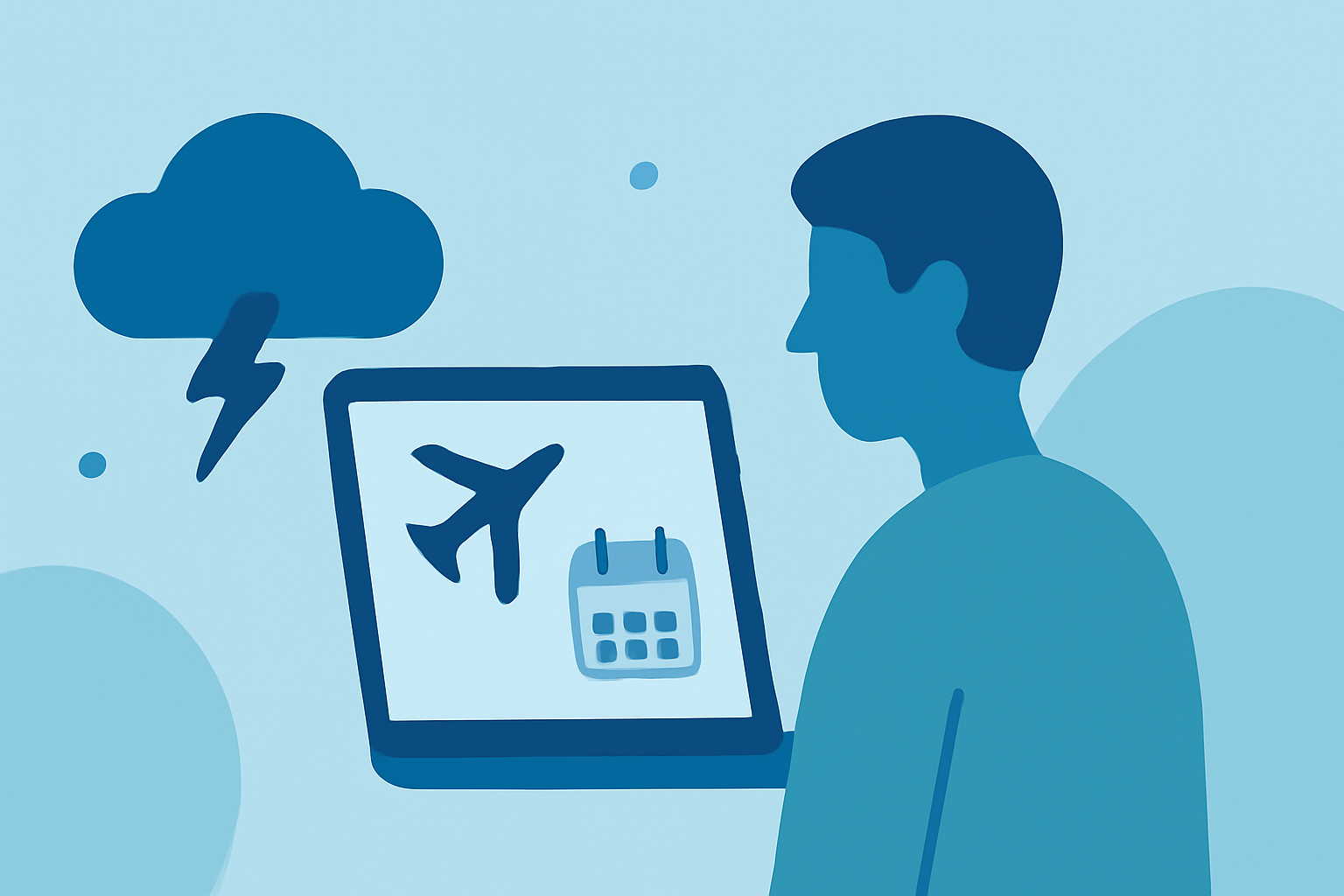 Rebooking Around a Storm: Real-Time Tricks for Travelers