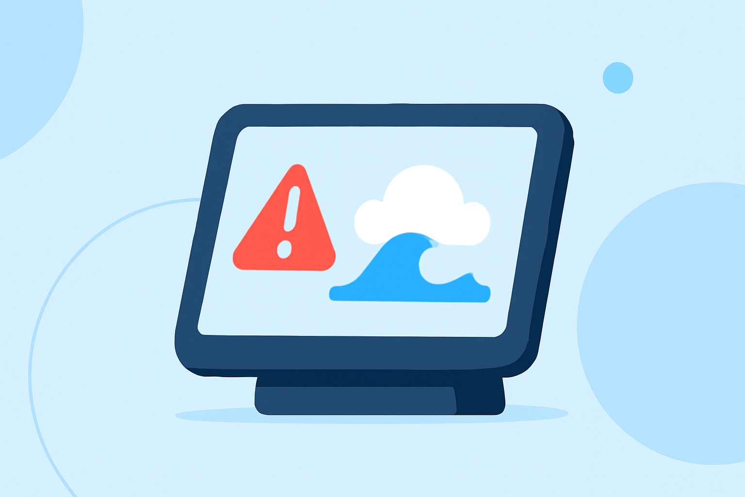 Understanding Coastal Flood Alerts on Smart Displays