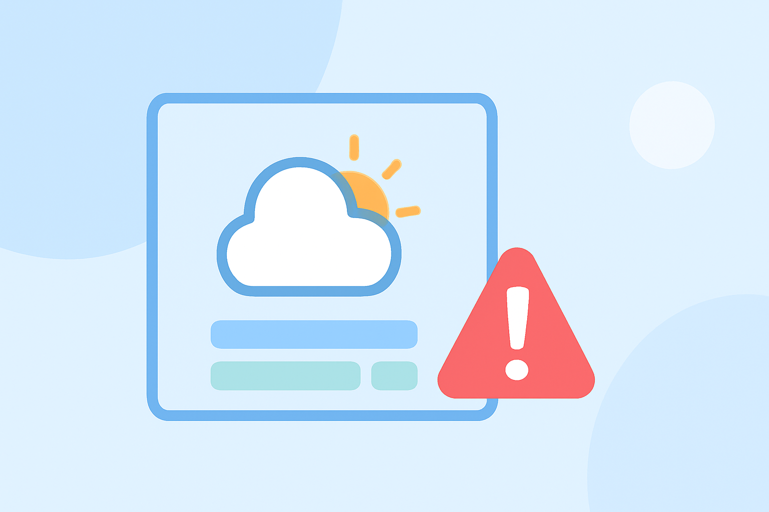 Weather Widget Color Themes: Mistakes to Avoid From Scratch
