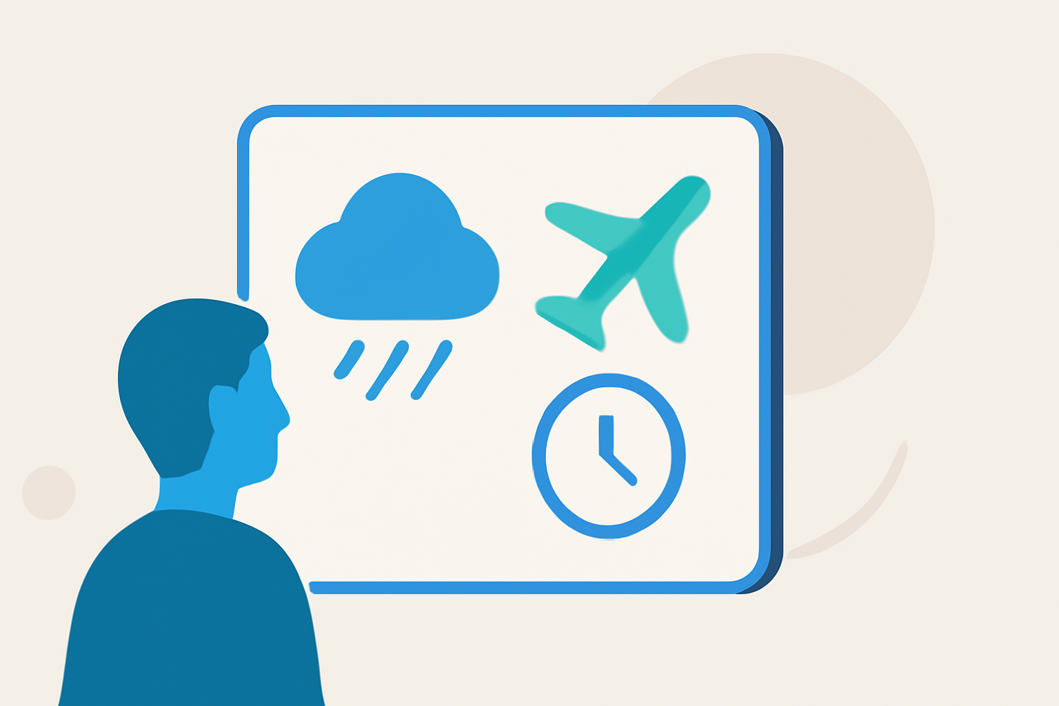 Pro Weather Tracking and Flight Timing for Connecting Flights