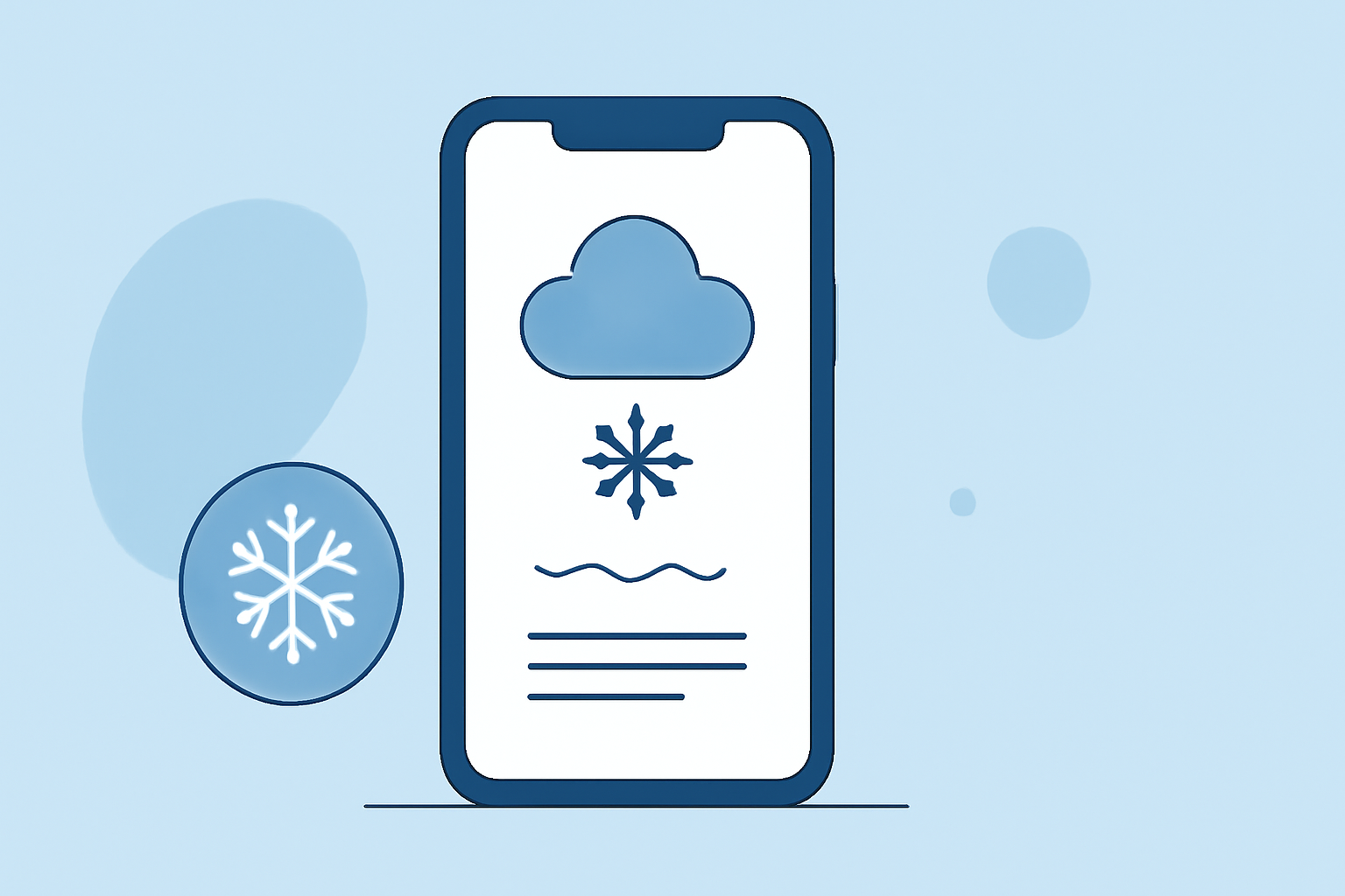 Winter Storm Basics Workflow on Your iPhone