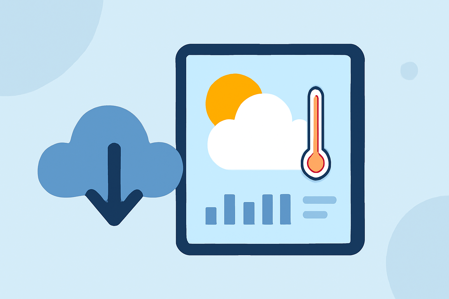 Understanding Weather Forecast Precision on Tablets