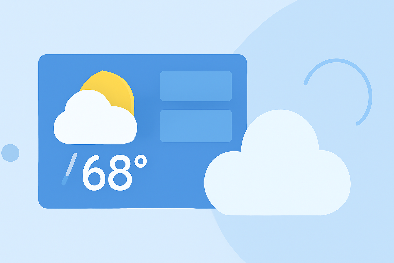 Designing Effective and Accessible Weather Widgets