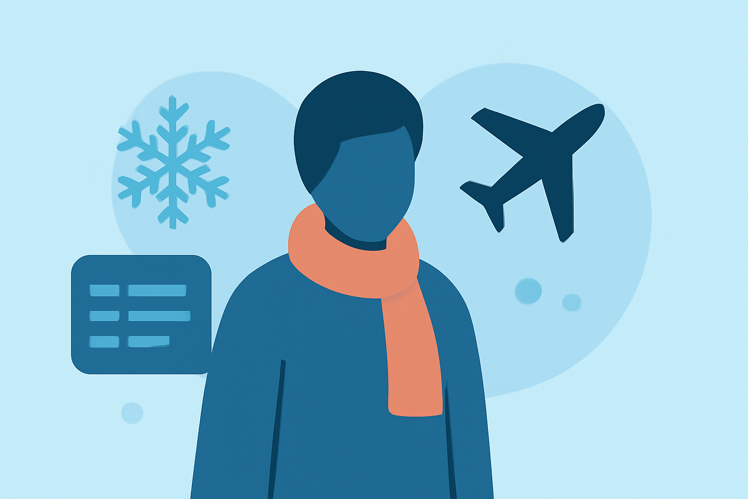 Navigating Snow Delays at Your Departure Airport: A Guide for First-Time Flyers