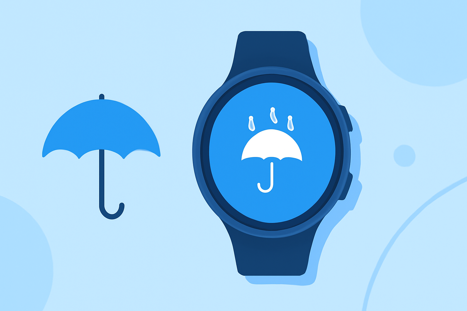 Getting Started with Rain Forecasts on Wear OS: The Best Umbrella Apps