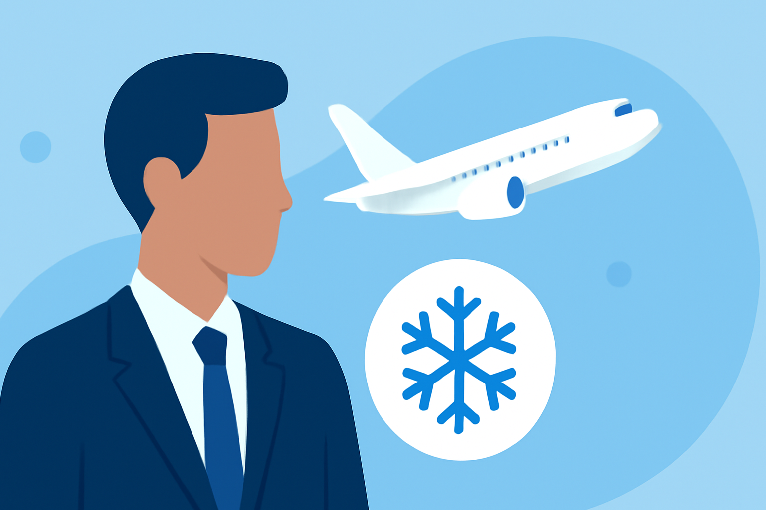 Understanding De-Icing and Departure Delays for Business Travelers