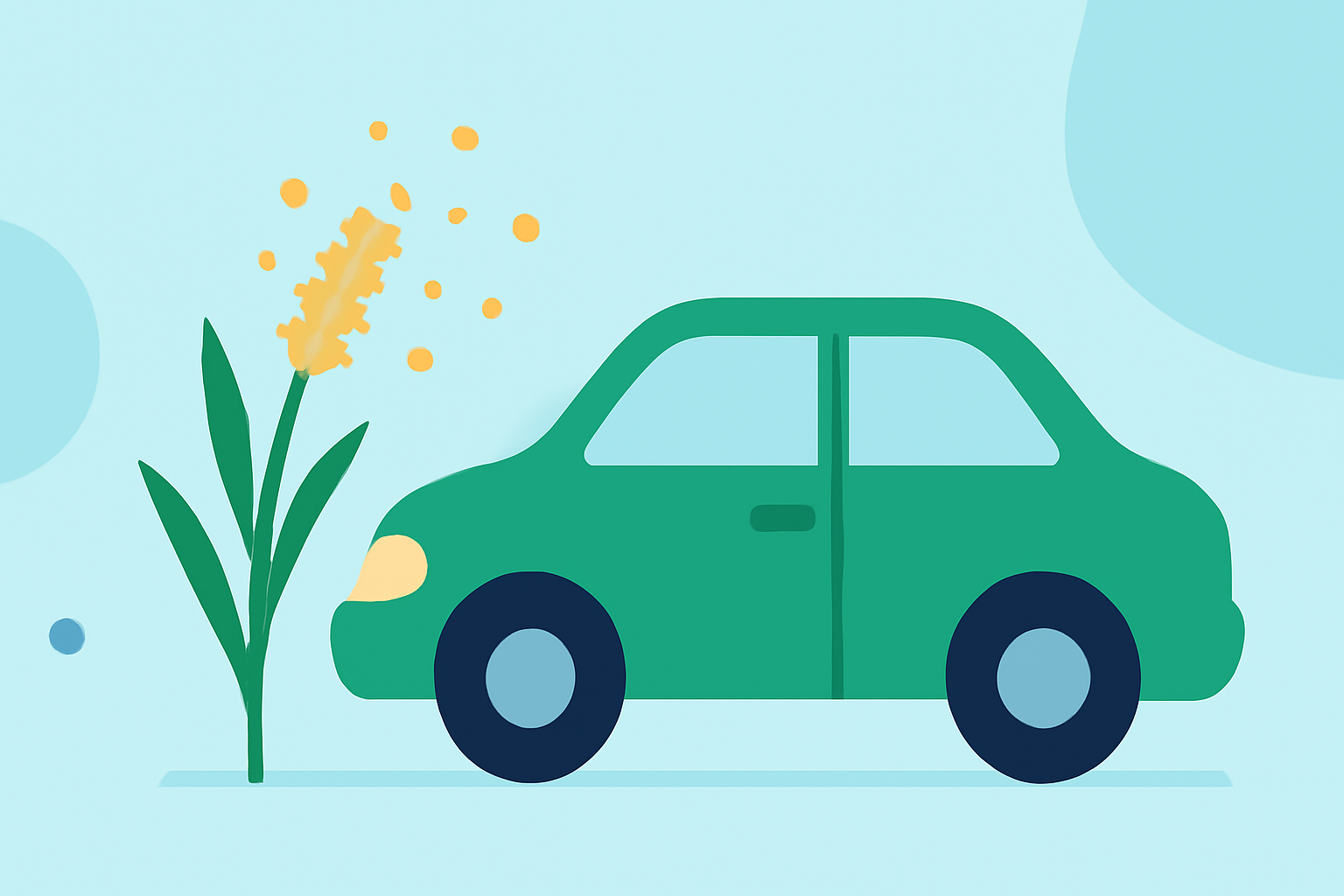 A Beginner's Guide to Grass Pollen in the Car