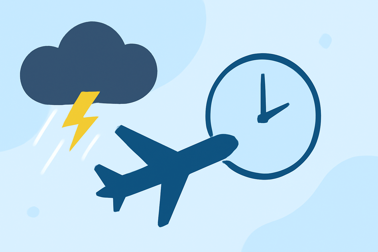 Timing Flights Around Storms: A Step-by-Step Guide