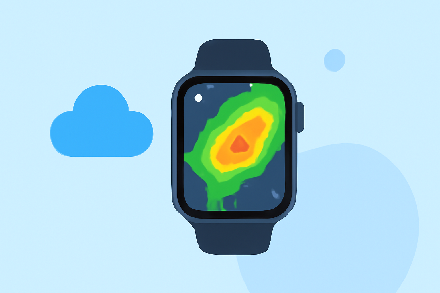Weather Radar Data Guide on Apple Watch