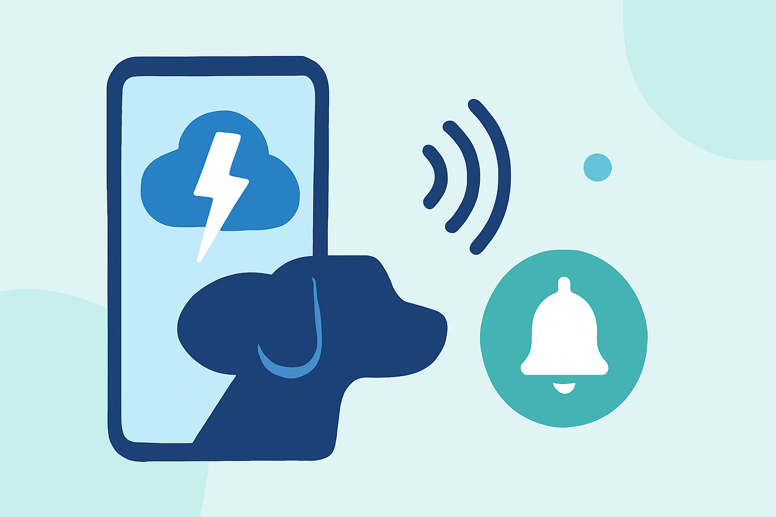 Easy Lightning Strike Alerts for Pet Owners