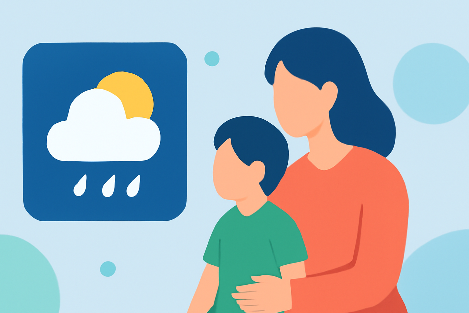 Weather Planning for Solo Parents Traveling with Children