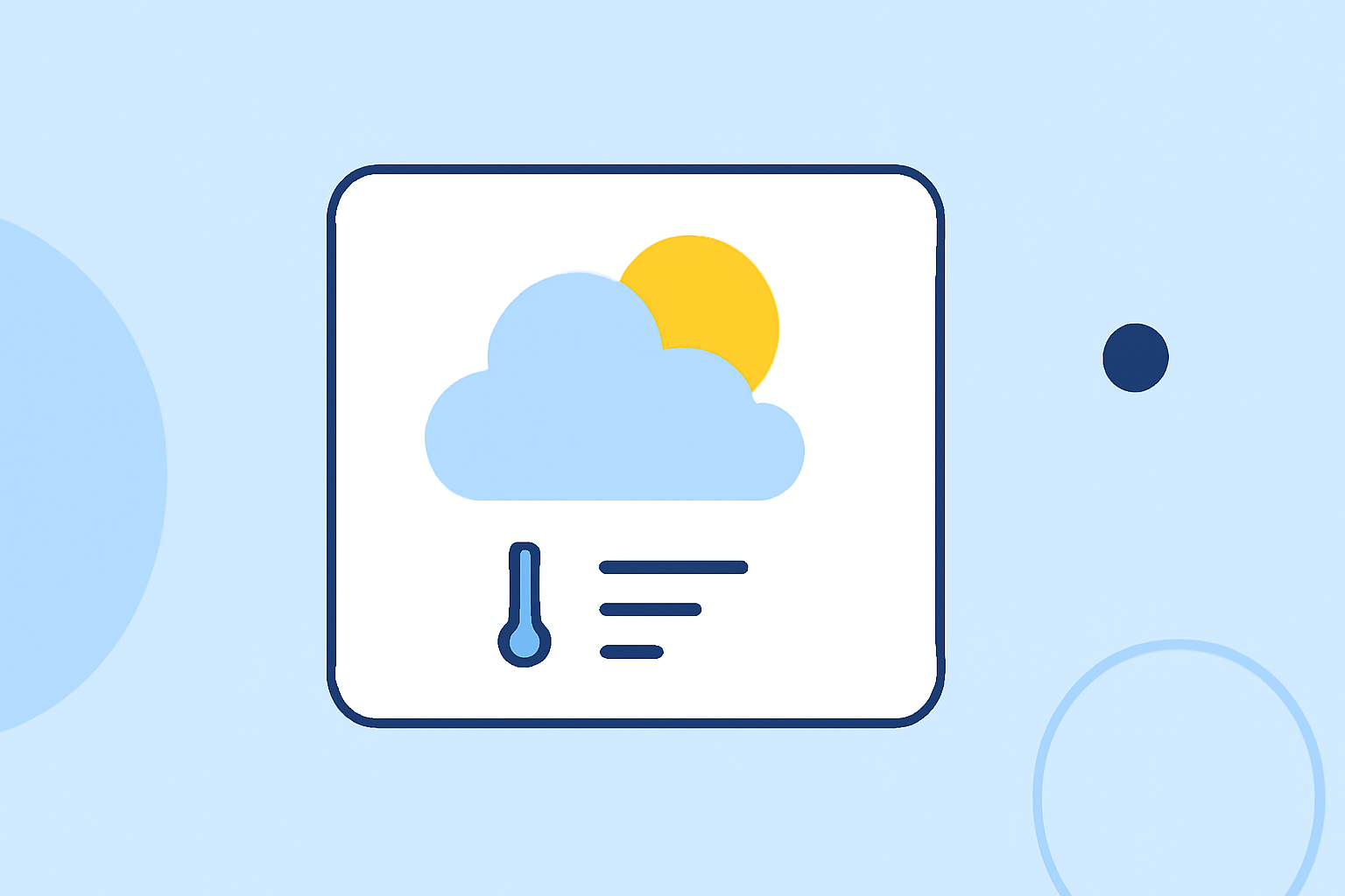 Building Small Weather Widgets from Scratch: A Comprehensive Guide