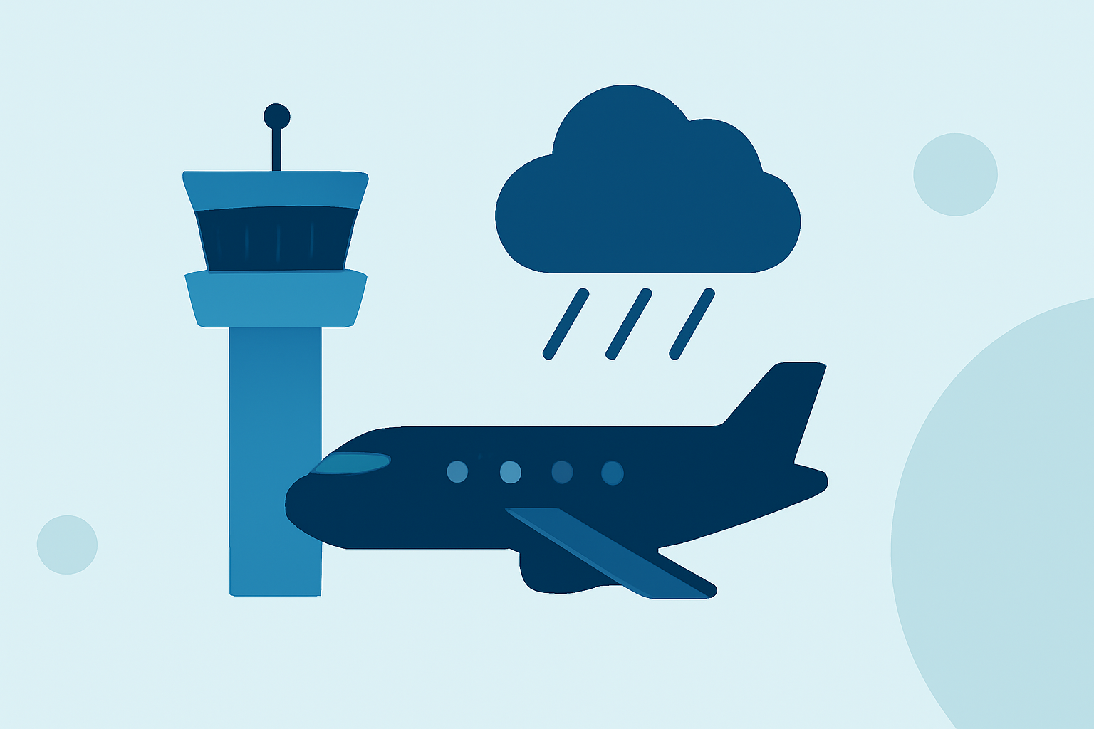 Understanding Airport Ground Stops During Bad Weather