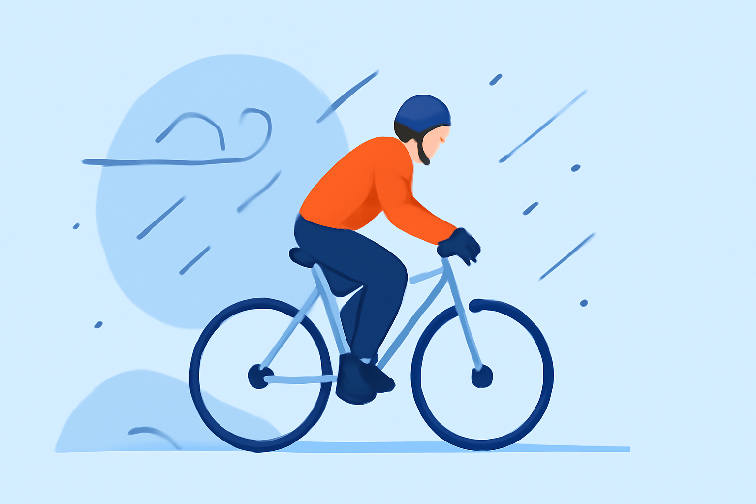 Cycling Through Winter Storms: Essential Weather Planning