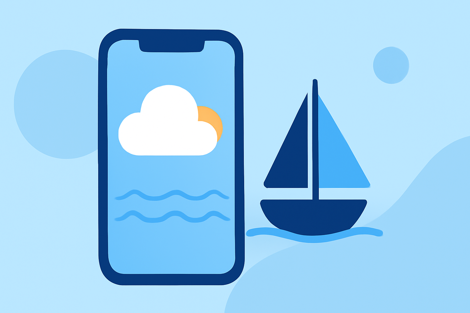 Essential Weather Apps for Sailing Trips on iPhone