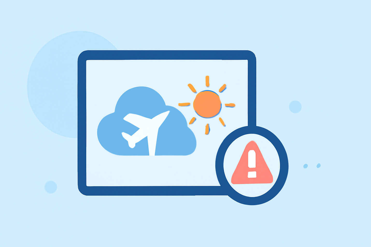 Airport Weather and Connection Risk Tips at a Glance