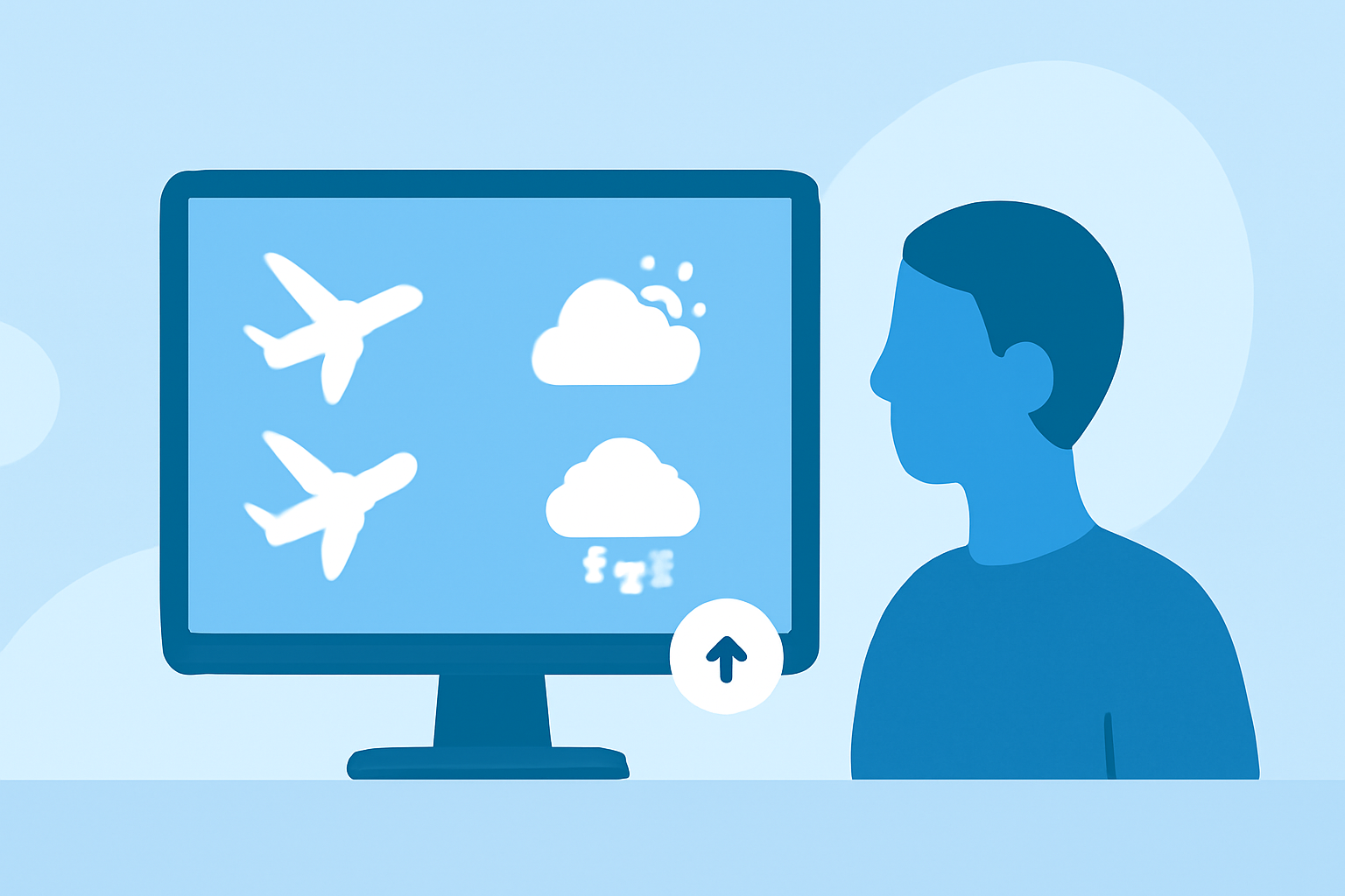 How to Effectively Track Weather at Both Airports for Your Family Vacation