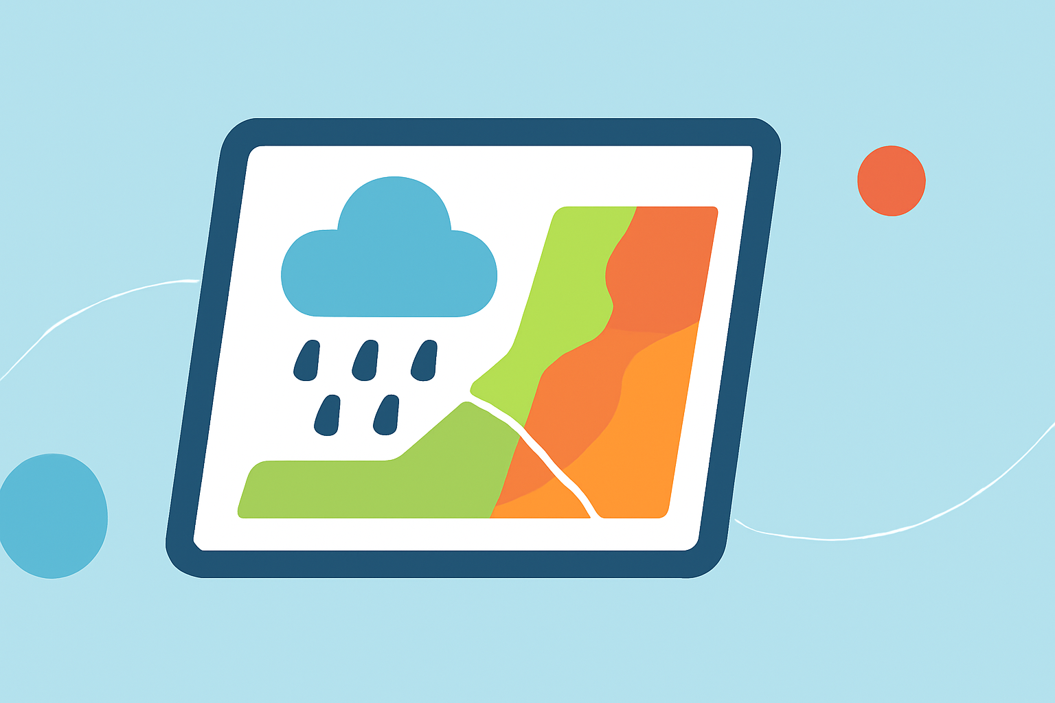 Understanding Precipitation Maps During Heat Waves