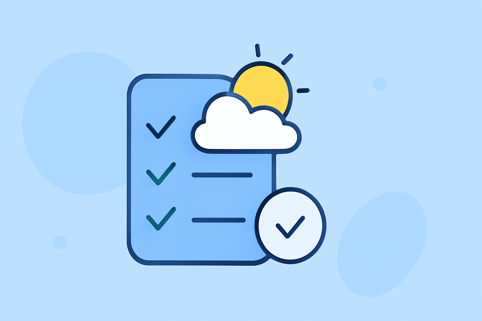 Weather-Aware To-Do Lists Guide for Non-Technical Users