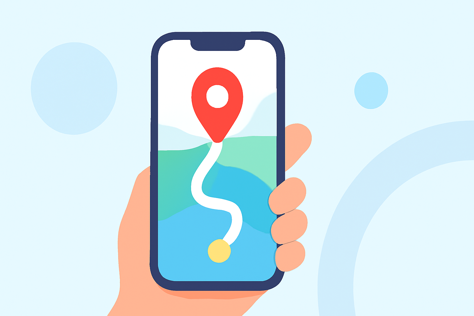 Creating Travel Map Animations on Mobile Devices