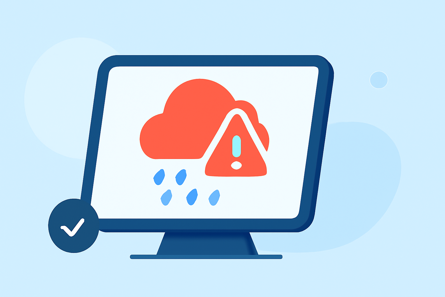 Weather Alert Priorities Basics on a Smart Display