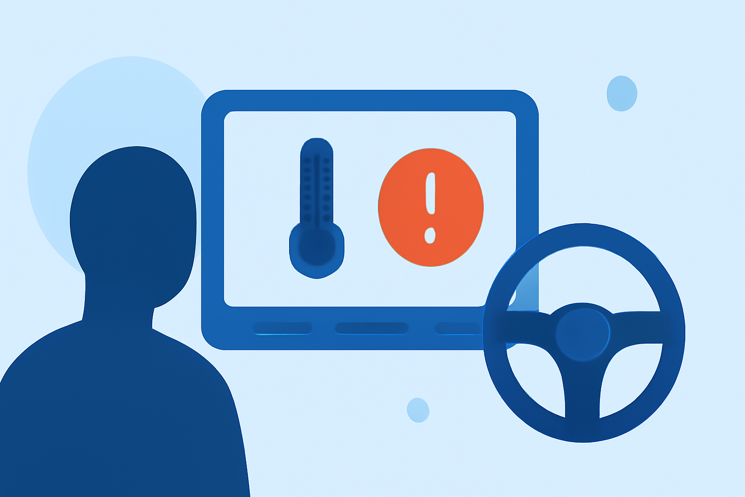 Temperature Drop Notifications Workflow in the Car