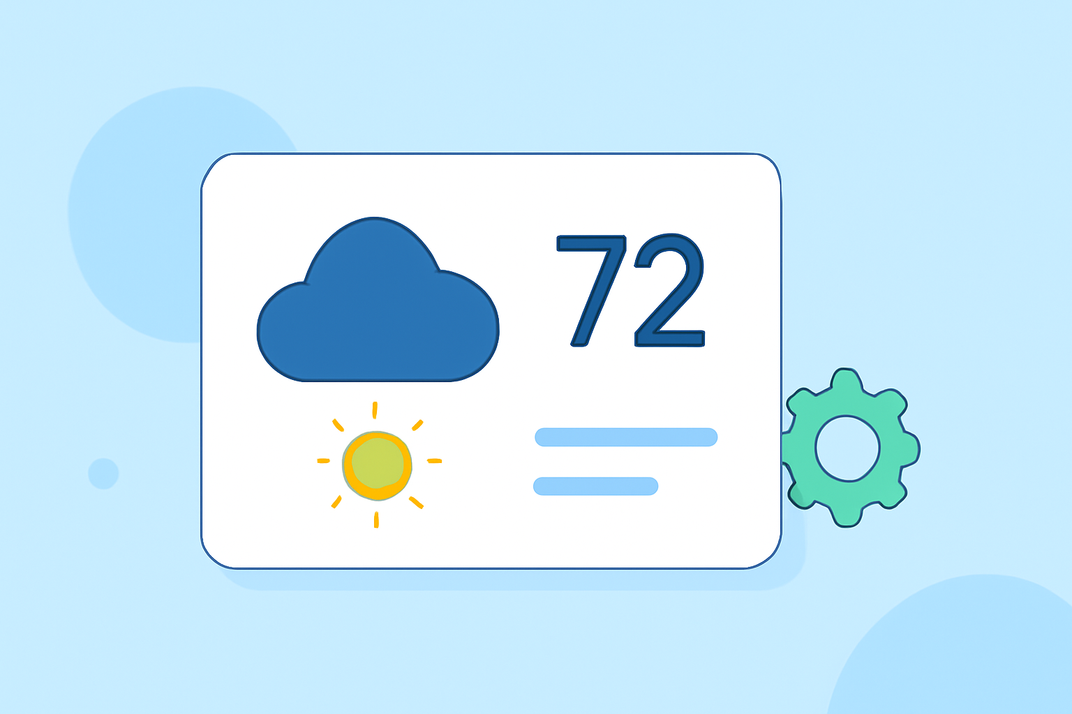 An Introduction to Weather Widget Customization the Right Way