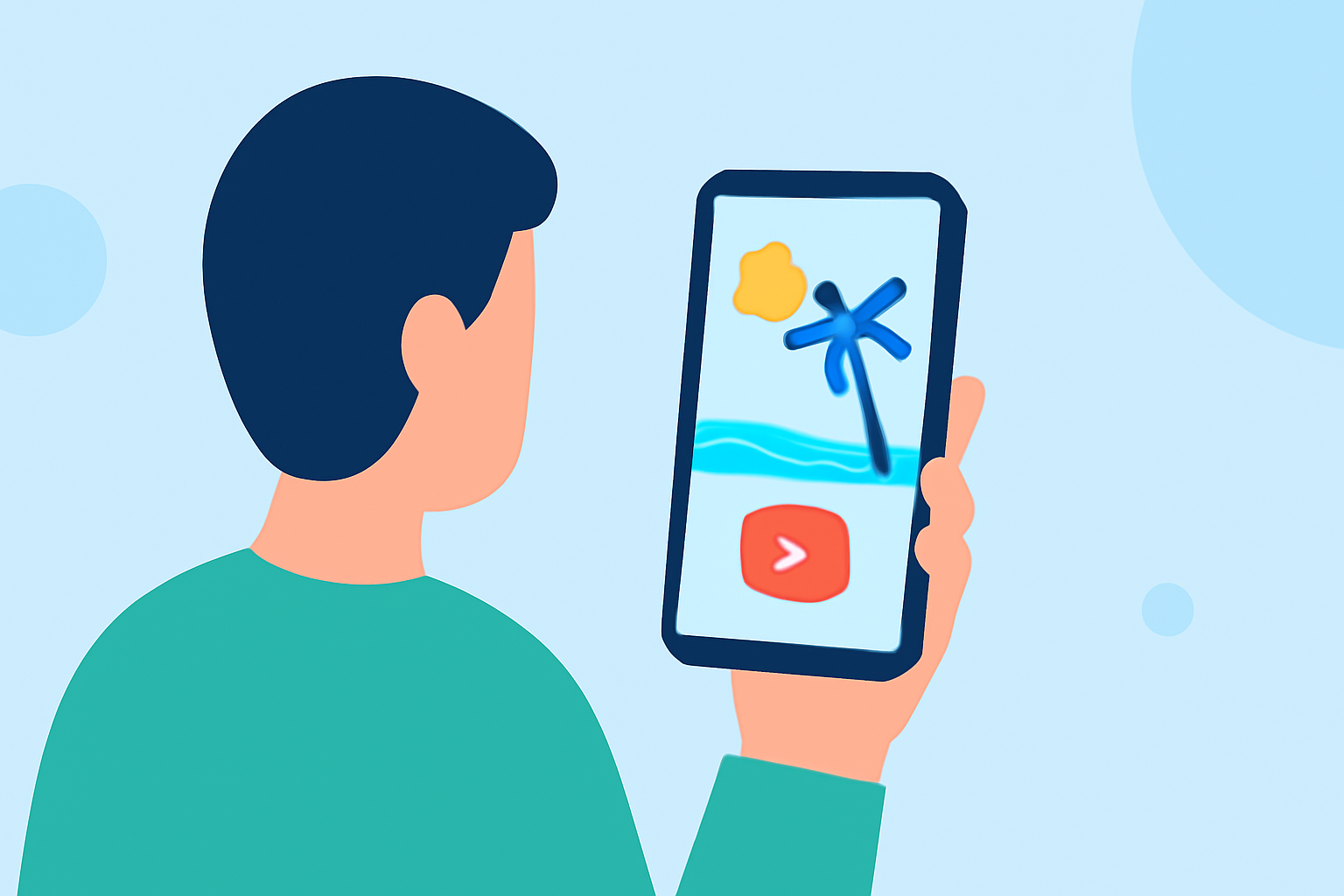 Creating a Beach Trip Recap Video Using Only Your Phone