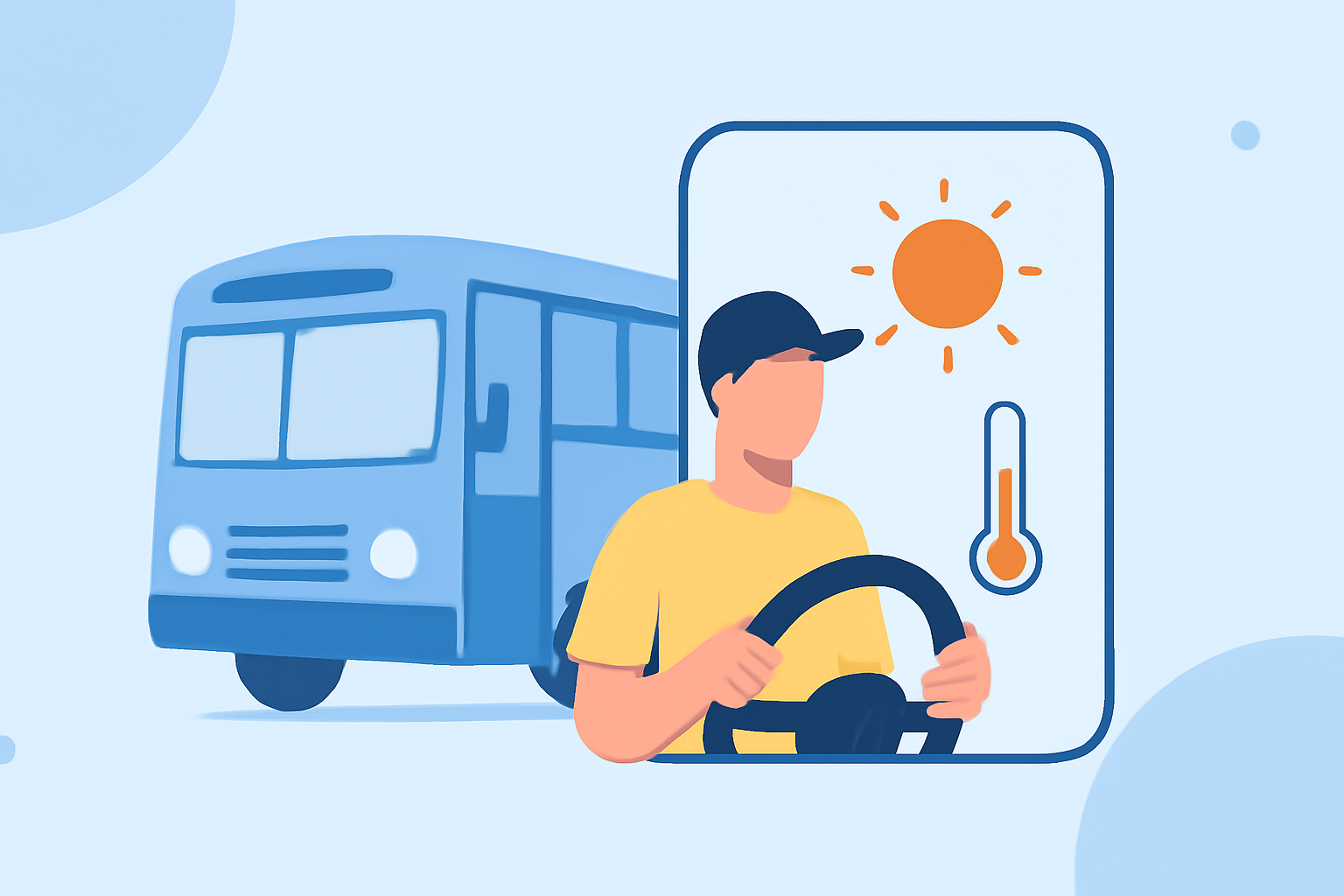 Ensuring Bus Safety and Comfort During Heat Waves