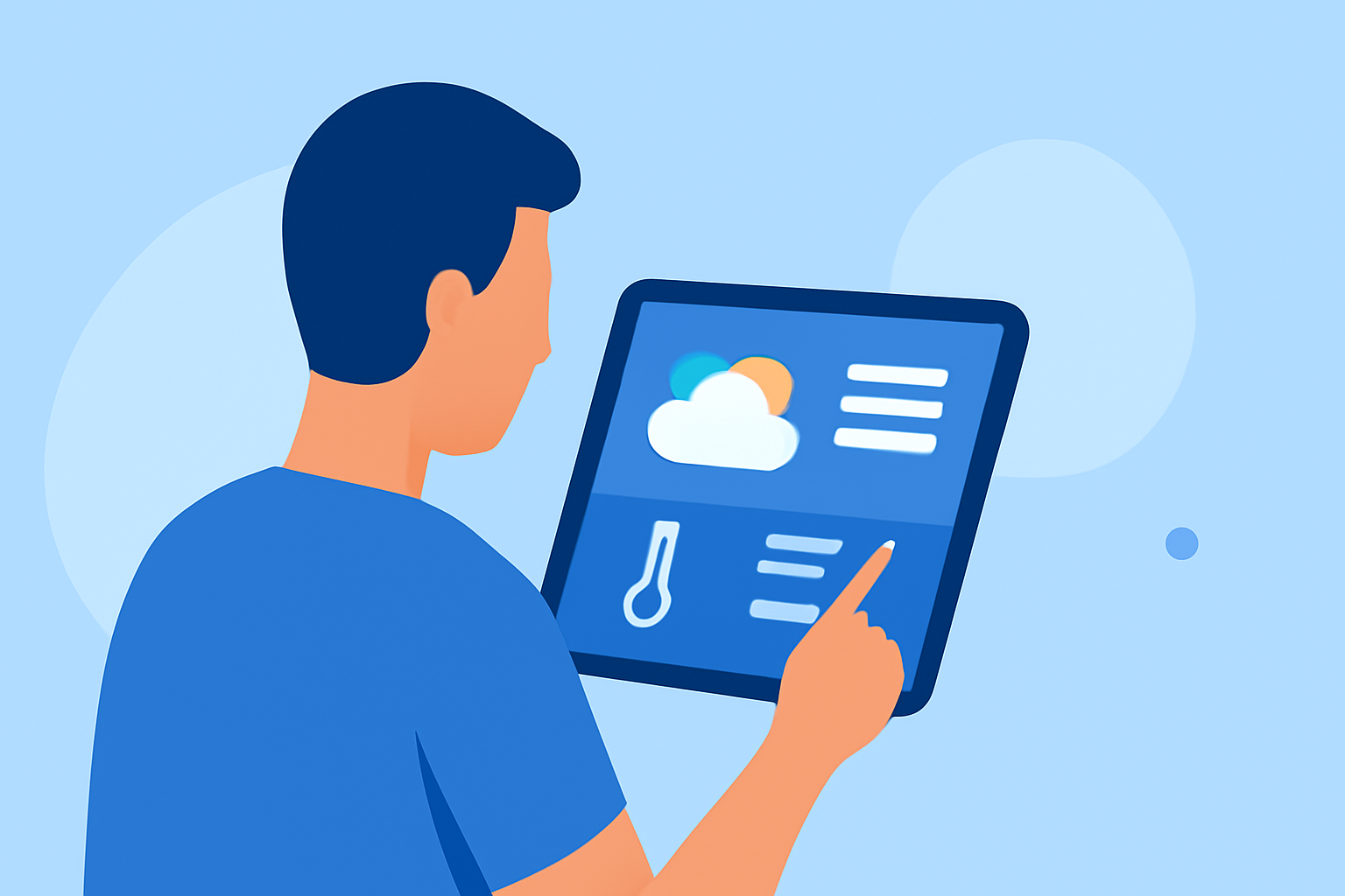 Mastering Your Morning Weather Briefing on a Tablet