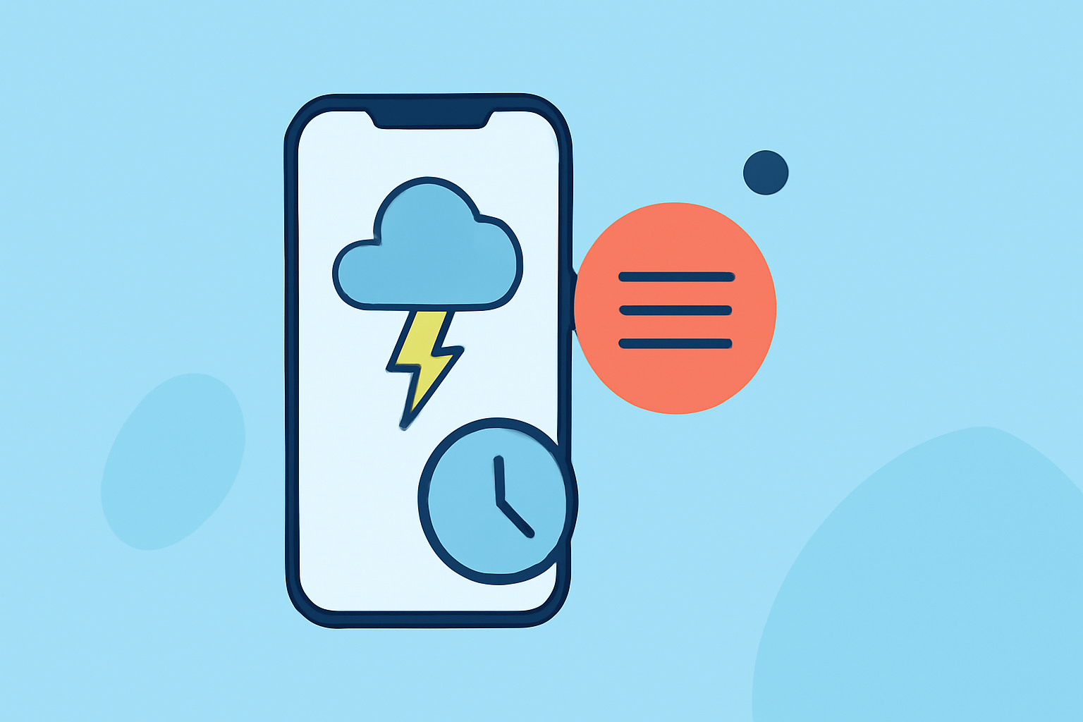 Understanding Quick Cascading Delays After a Storm on Your Phone