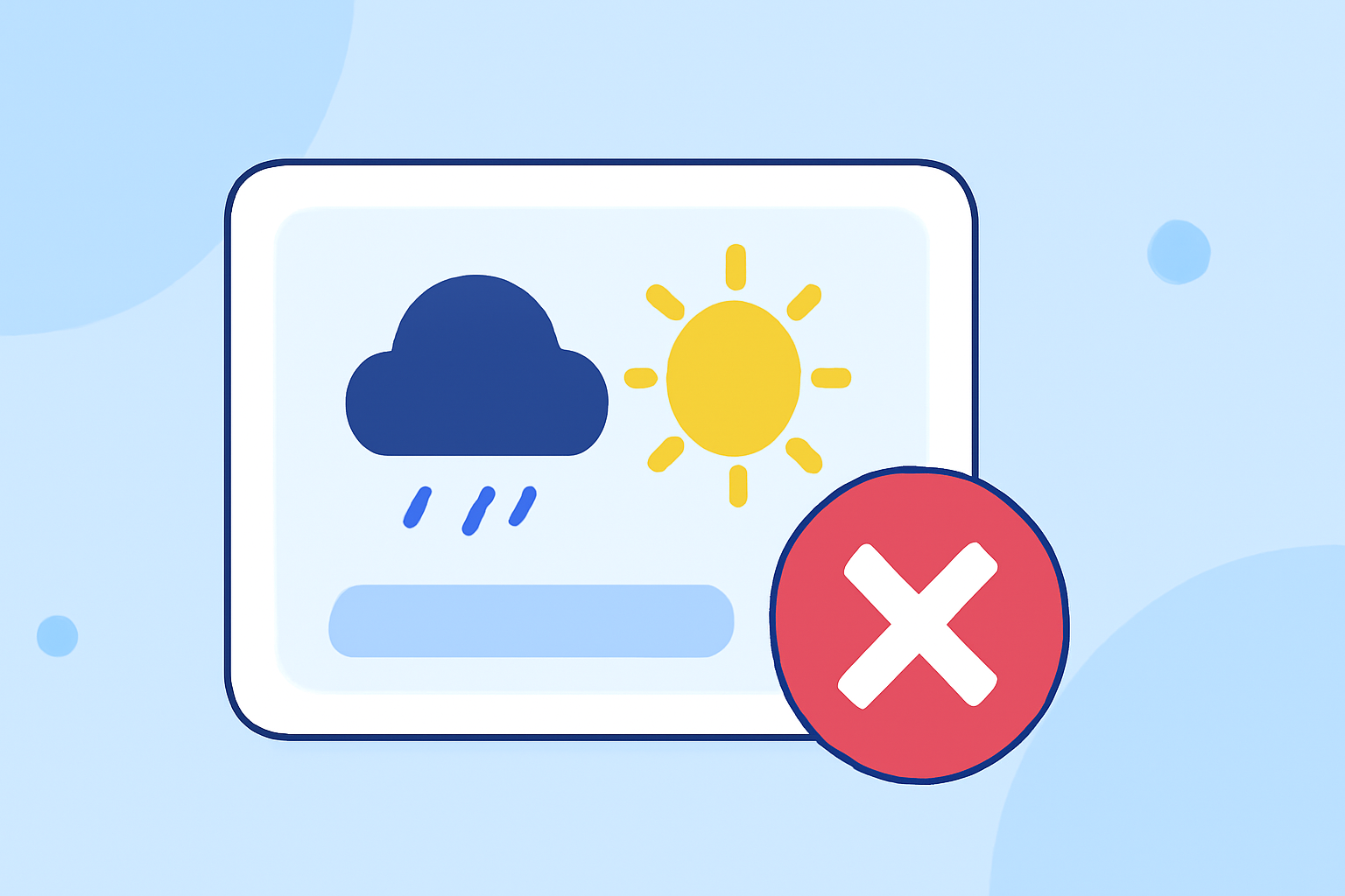 Weather Widget Locations: Mistakes to Avoid