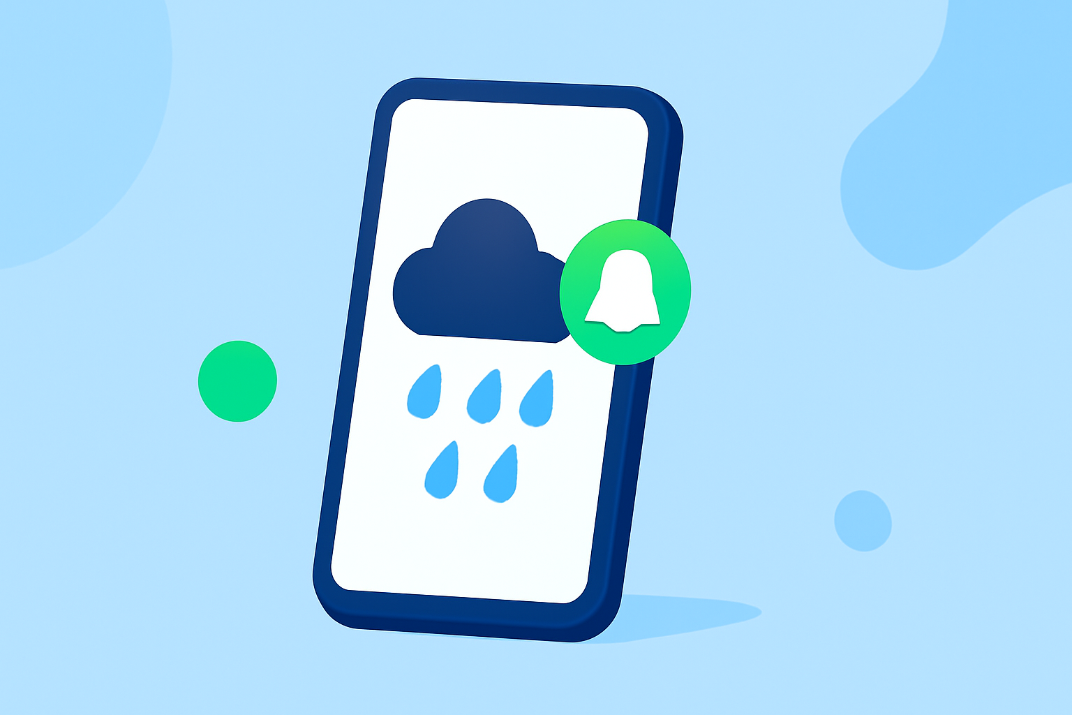 How to Receive Rain Start Notifications on Android