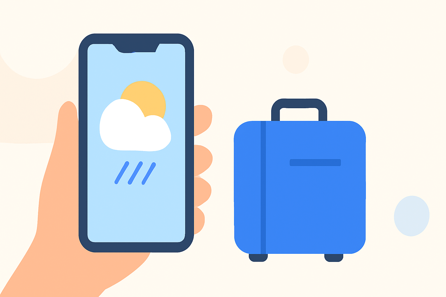 Planning Your Trip: How to Use Your Phone for Quick Weather Updates and Efficient Packing