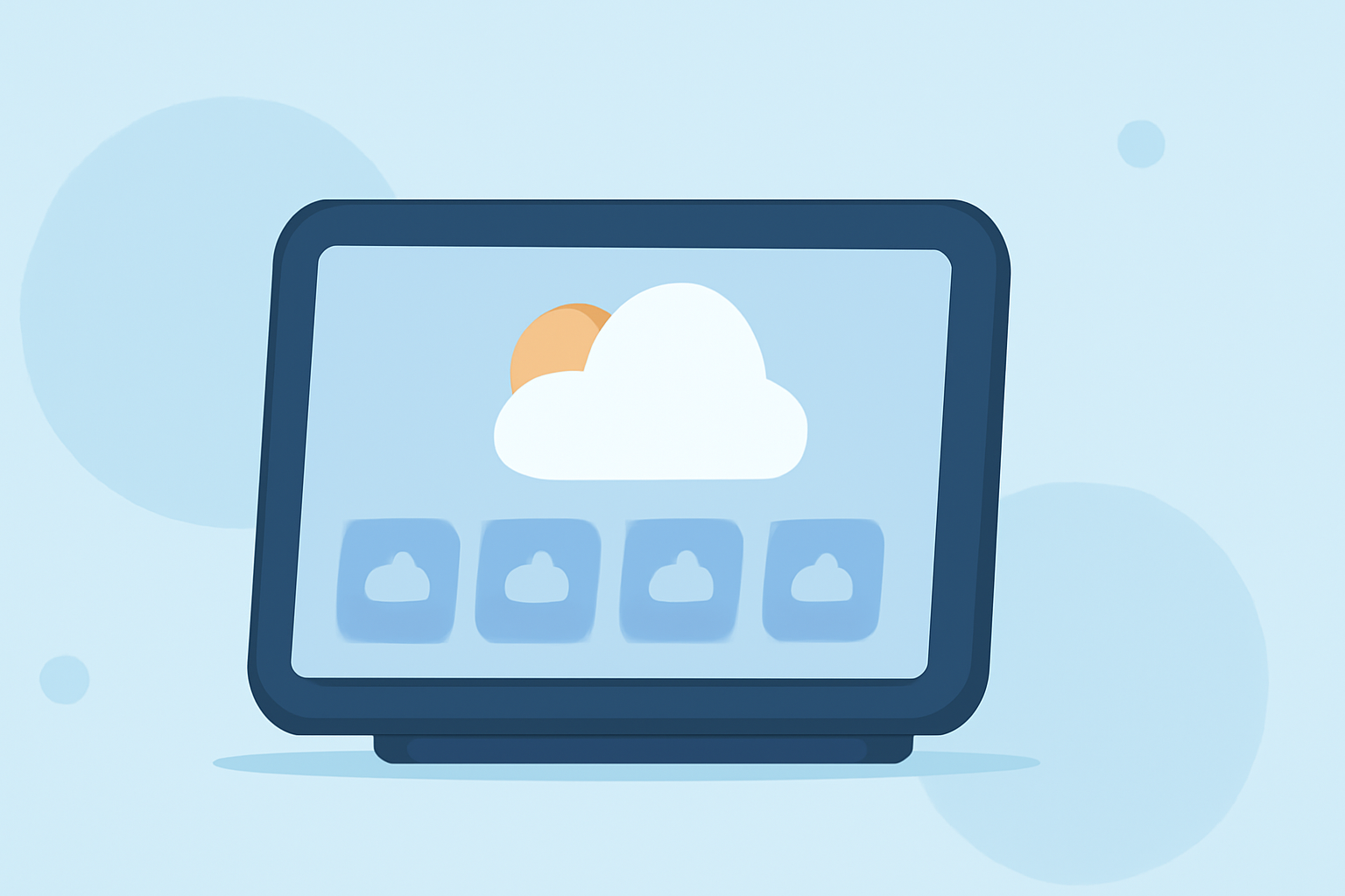 Understanding 14-Day Weather Forecasts on Smart Displays