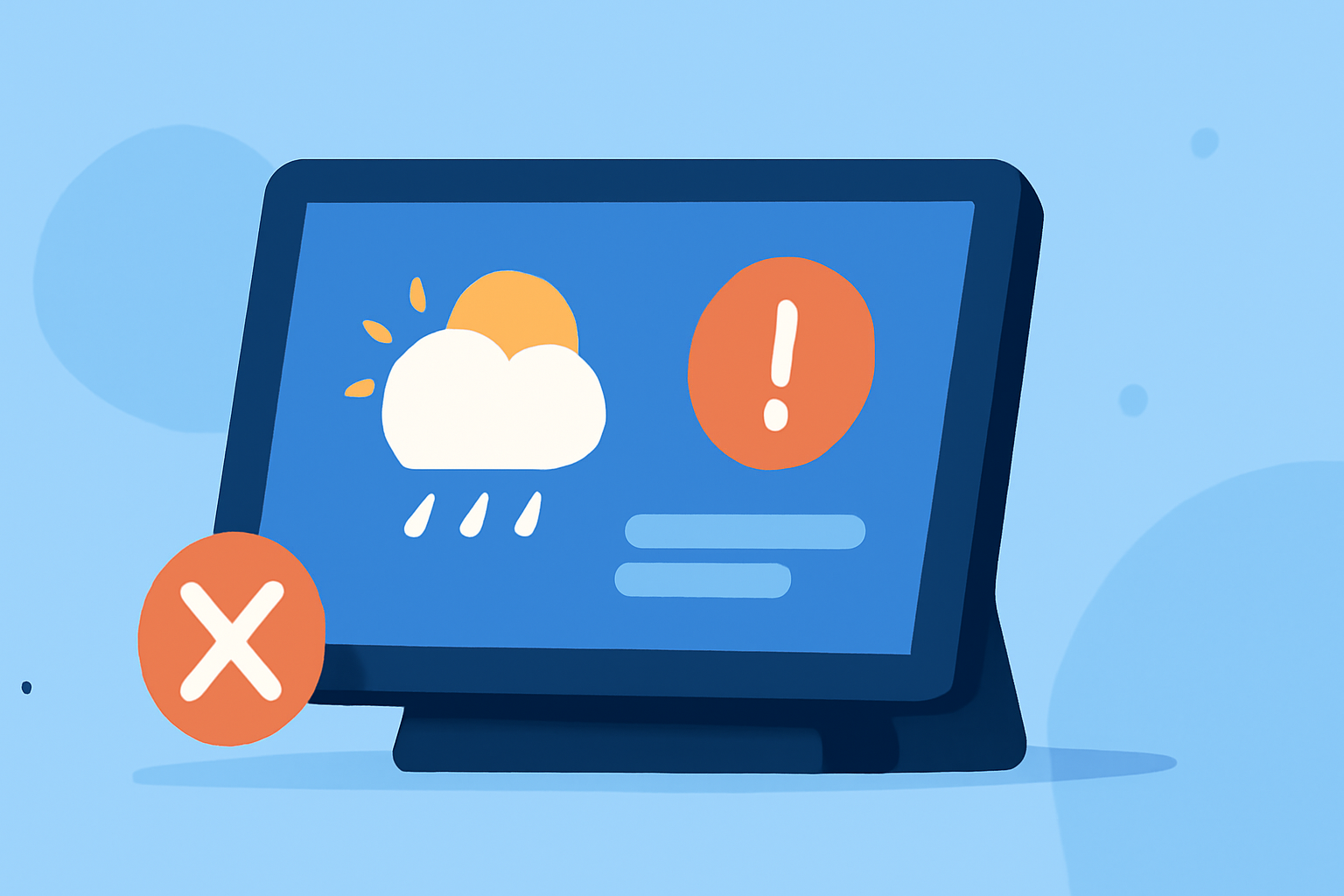 Weather for Travel: Mistakes to Avoid on a Smart Display