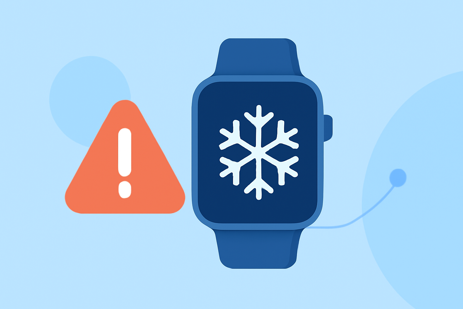 Ice Storm Safety Tutorial on Wear OS