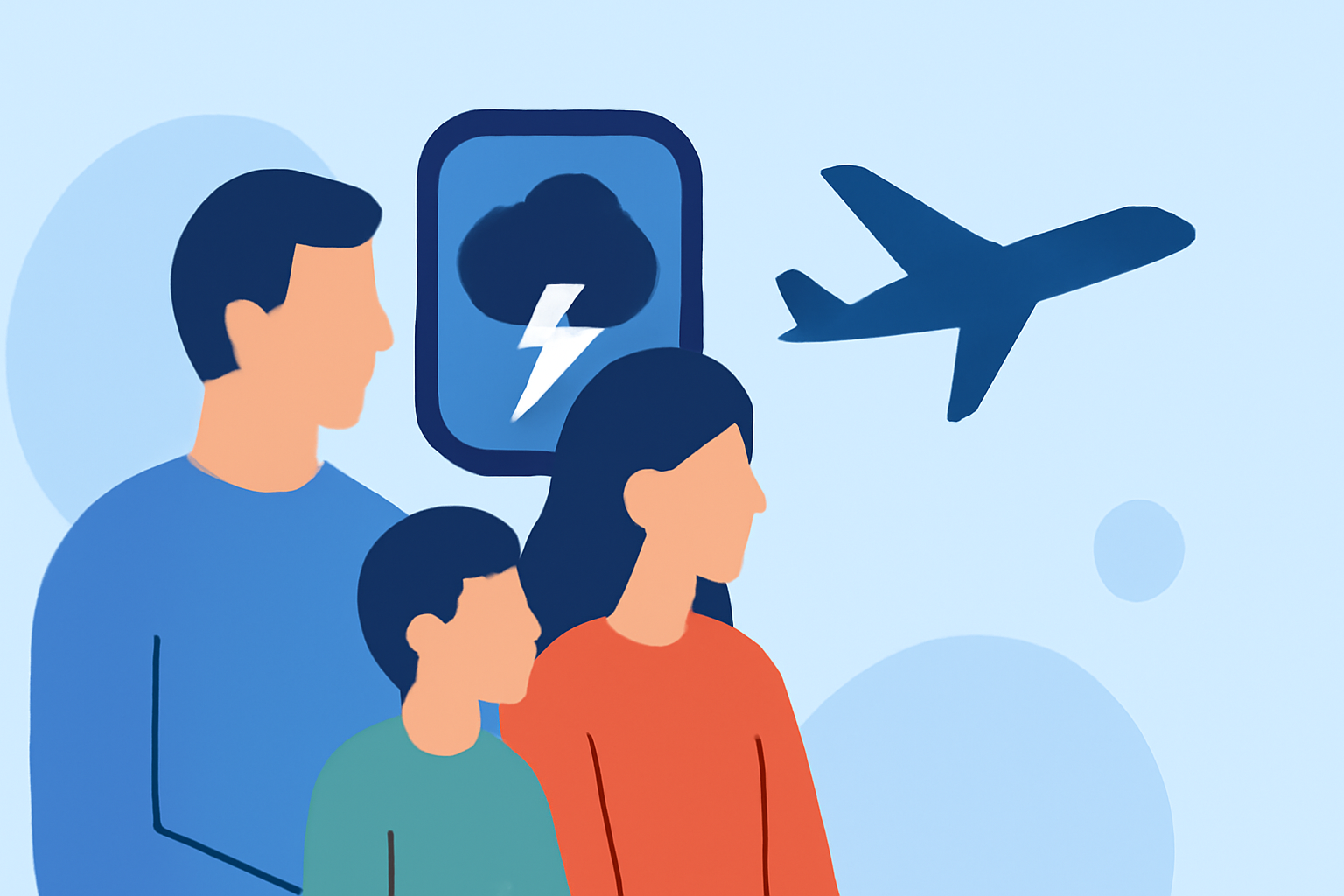 Navigating Storm Impacts on Connecting Flights: A Family's Guide