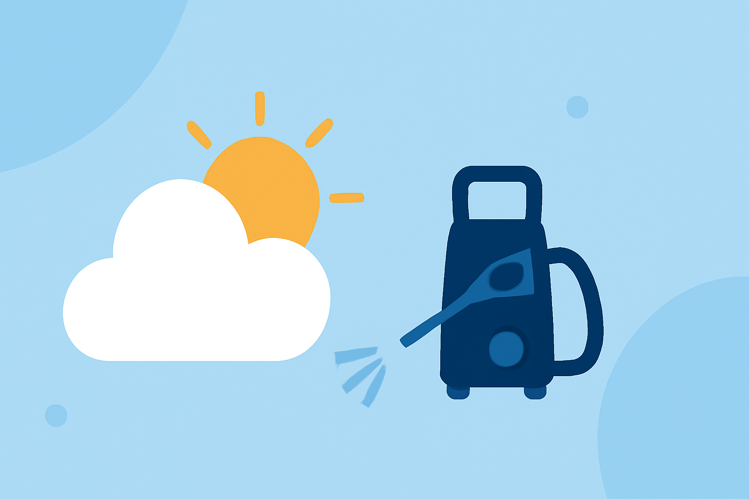 Optimal Weather Conditions for Effective Outdoor Cleaning