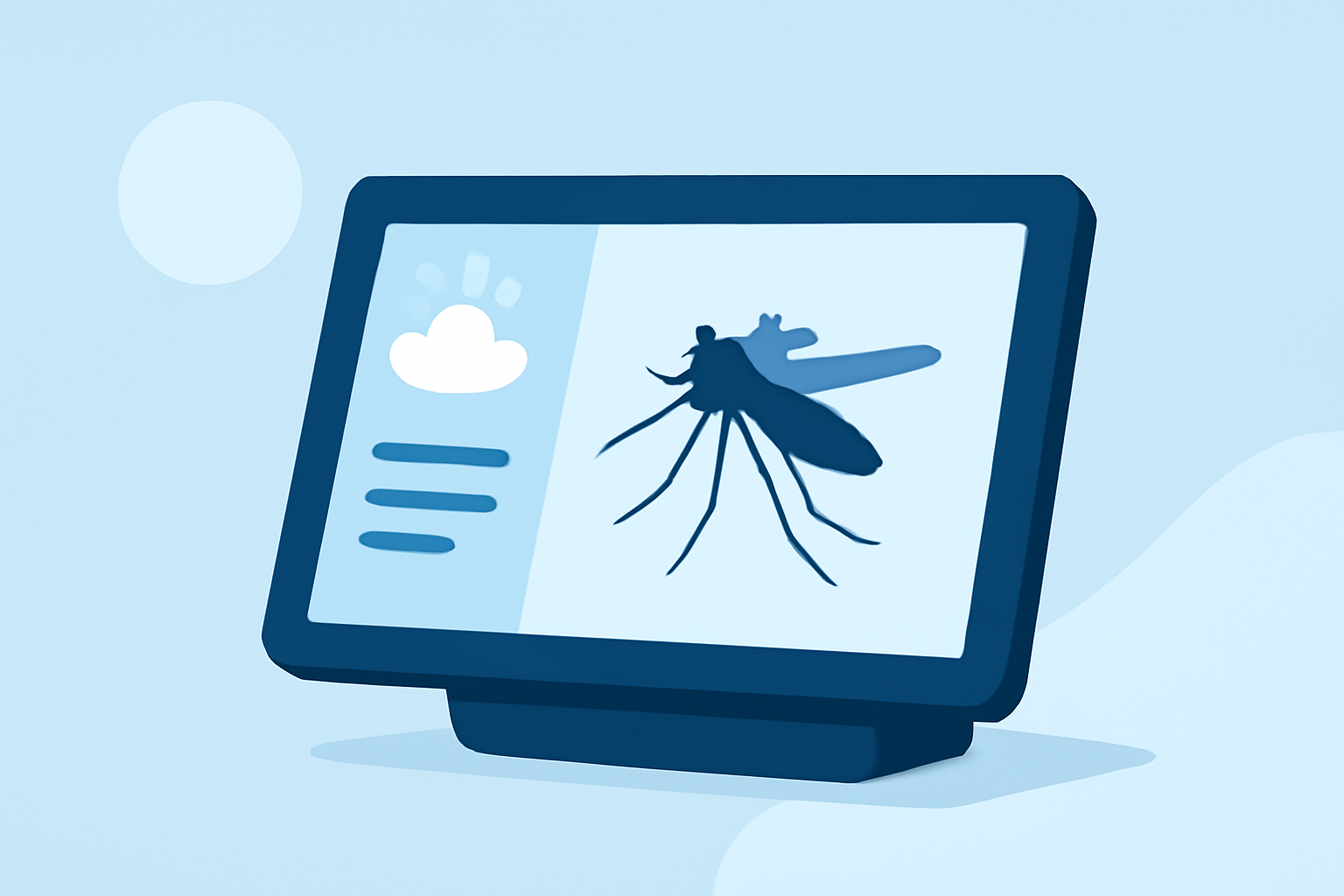 Enhancing Your Smart Display with Mosquito Season Outlooks