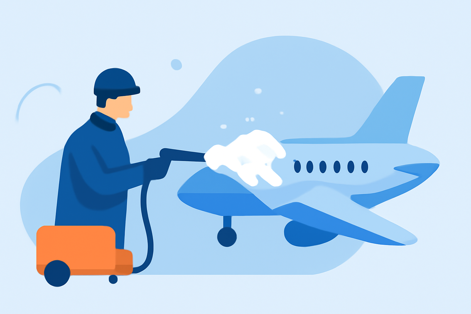 A Step-by-Step Guide to Aircraft De-Icing in Winter