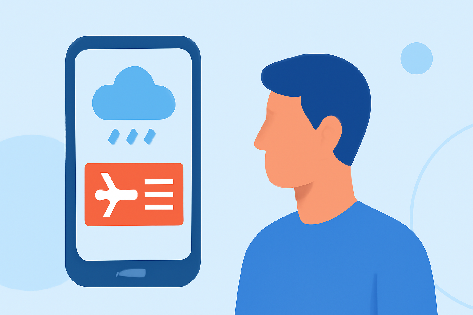 Understanding Flight Delays Due to Rain and How to Stay Informed on Android