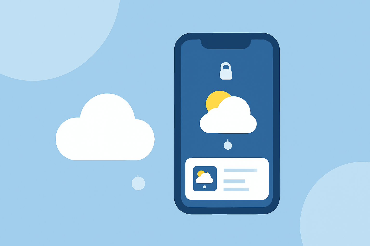 Stay Informed on the Go: Lock Screen Weather Notifications for Travelers