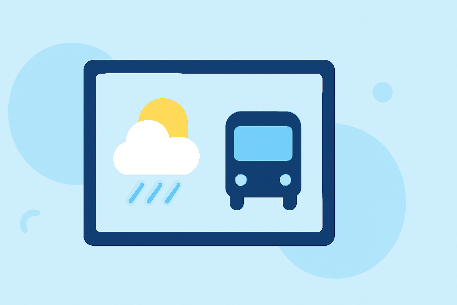 Weather Apps for Buses: Essential Tablet Tricks