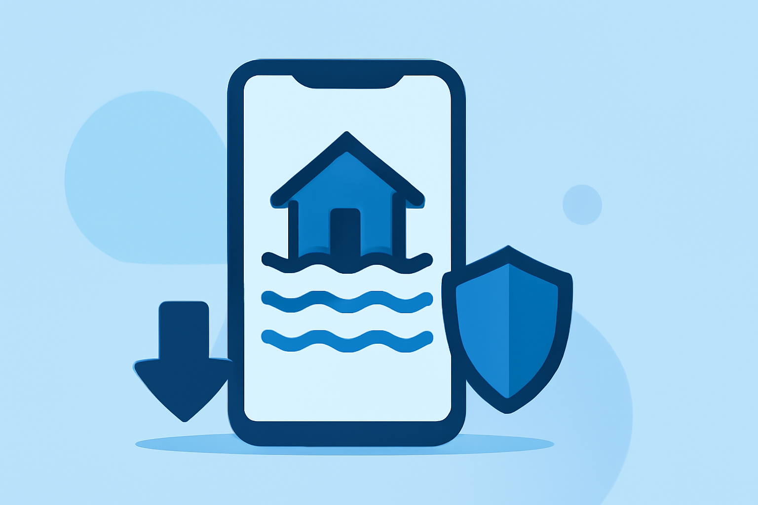 Flood Preparation Explained on iPhone