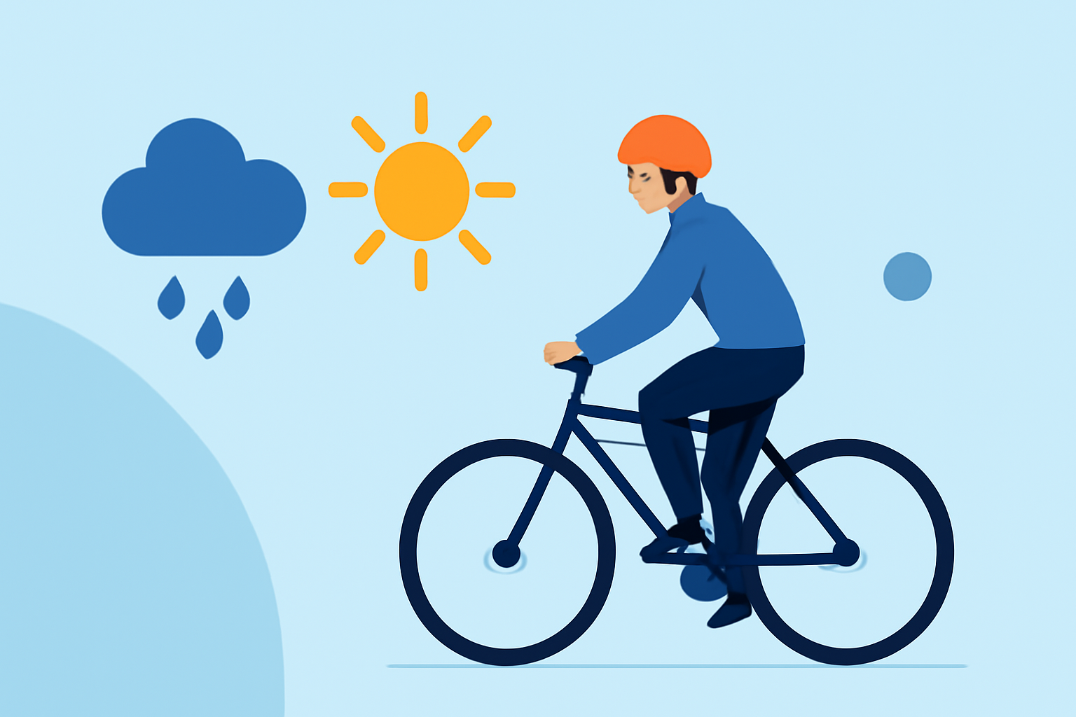 Cycling in Various Weather Conditions: A Beginner's Guide
