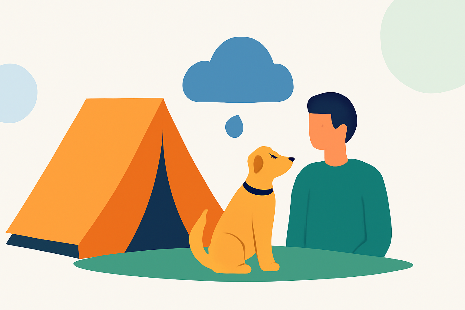 Easy Weather Planning for Camping with Pets